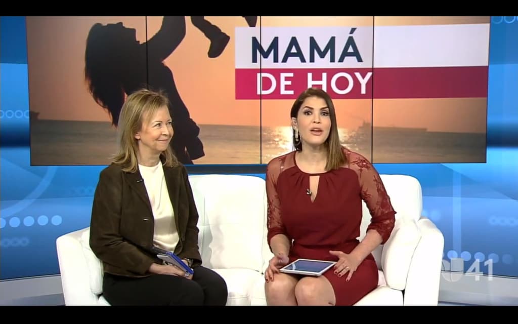 Monica Vila on Univision , ESRB ¡Vamos a Jugar!