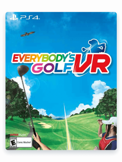Where to find ESRB Ratings. Everybody's golf vr ads